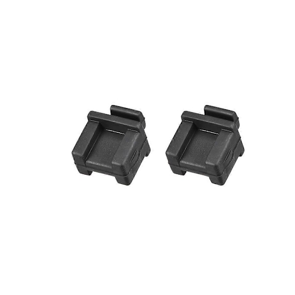 Uxcell 10 st SFP Silikonskydd Lock Portskydd Svart 14mmx12mmx17mm Anti-dammplugg Silikon Anti-dammpropp