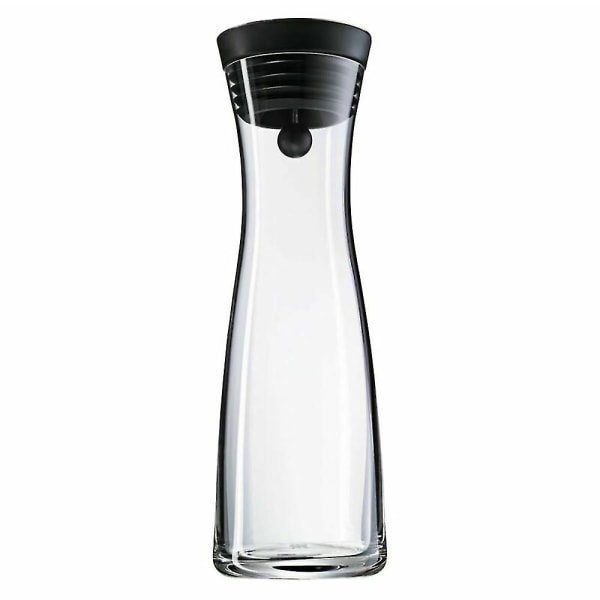 Vandkaraffel 1,8l høj borosilikatglasflaske Grundlæggende vippelåglukningskande