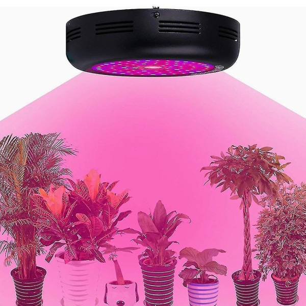 150w Ufo Led Vekstlys, Full Spectrum Uv & Ir Vekstlampe Lys For Innendørs Planter Hydroponics Grønnsak Vekstlys