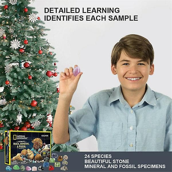 2025 Julemalm Edelsten Blindboks Adventskalender Gave