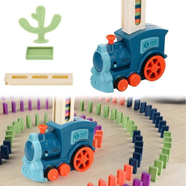 Domino Train Toy Sets-FÄRG: Endast 100 dominobrickor YIY9.27 SMCS.9.27