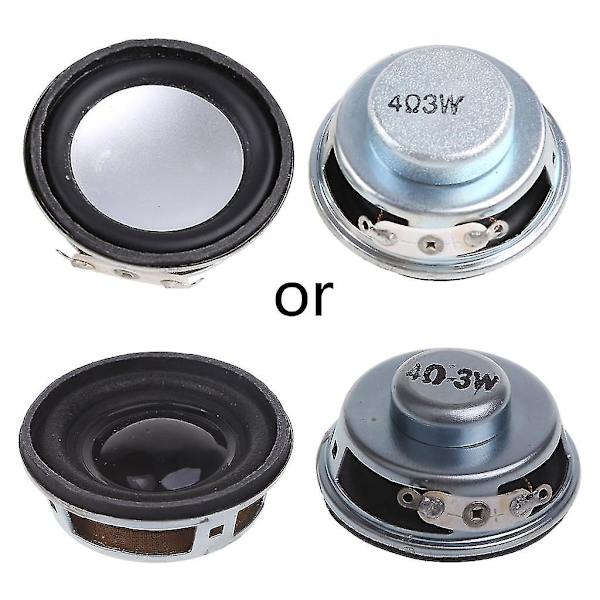 2 stycken/förpackning Högtalare Mini Horn Notebook Högtalare 4 Ohm 3w Högtalare