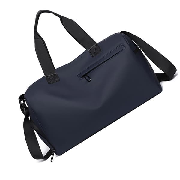Travel Backpack with Shoe Compartment Blue