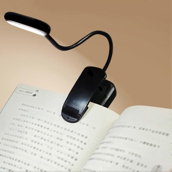 Leselamper Bok LED Boklys USB Leselys Boklys LED Leselamper