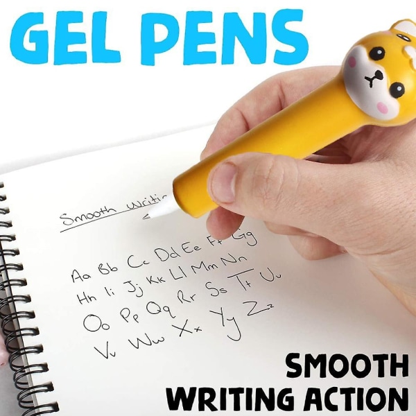 Squishy And Cute Pen - Gel Pen Skoleutstyr for jenter og gutter i alderen 5-12 år - FARGE: stil 6 YIY9.27 SMCS.9.27