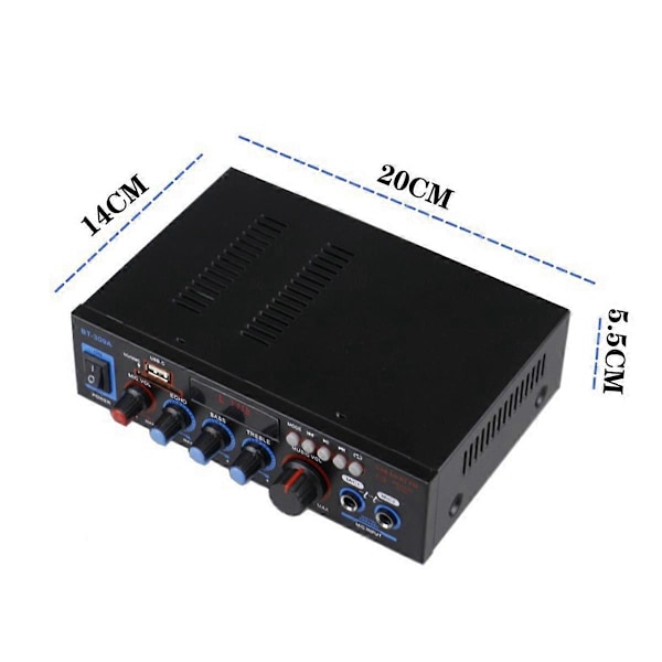 Auton Audio Vahvistin Basso HIFI Musiikkisoitin EU Pistoke