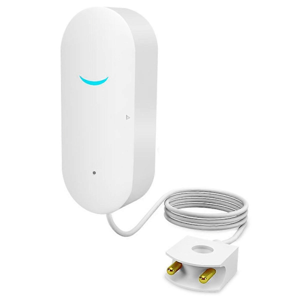 Tuya Smart Vattennivålarm Wifi Vattenfördjupningssensor Alarm Vattenläckagedetektor App Fjärrövervakning