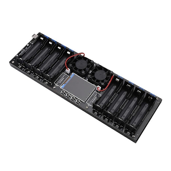 8 Kanaler 18650 Lithium Batterikapacitetstester Modul MAh MWh Kapacitetsdeling Intern Modstand