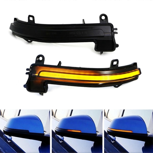 2 stk. dynamisk styresignal LED bakspejl blinklys til - F20 F30 F31 F22 F23 F32 F3
