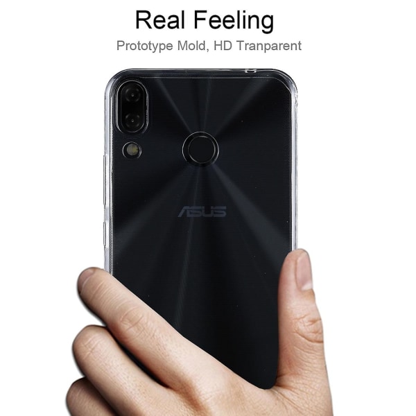 0,75 mm gjennomsiktig TPU-deksel for Asus Zenfone 5 ZE620KL