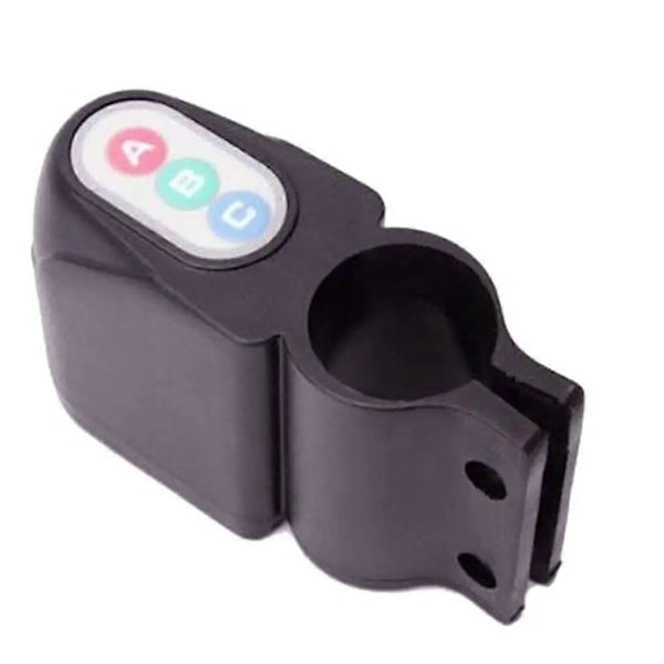 110 db ABC Touch-tone Cykel Säkerhetslarm Vibrationssensor Larm Hörbart Ljudlås