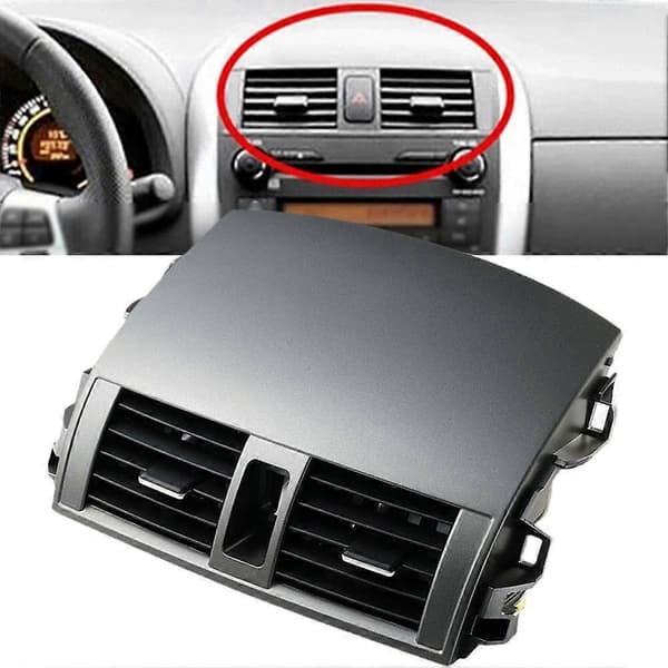 1 stk. Luftventilpanel for Toyota Corolla 2008-2013 Senter Dash Luftventilpanel Uttaksdeksel Erstatningstilbehør