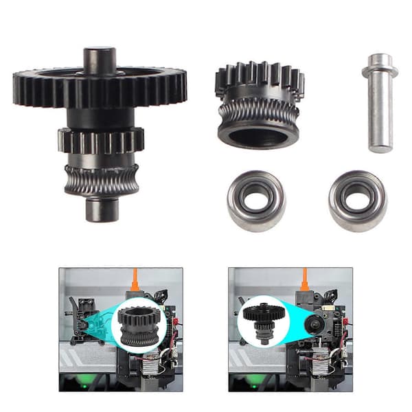 High-Performance 3D Printer Extruder Gear Component for Kobra3 Long-lasting Use in Home and Education Environments