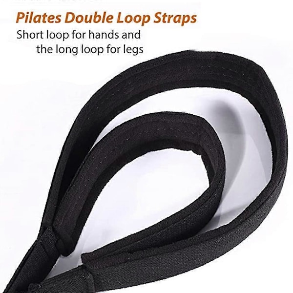 Double Loop Pilates Stropper til Reformer og Andet Fitnessudstyr