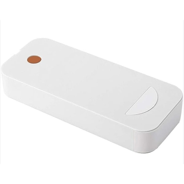 Liimalaatikko pöydän alla, case, piilotettu organizer - valkoinen, 22 * ​​9,3 * 3,5 cm, 1 kpl