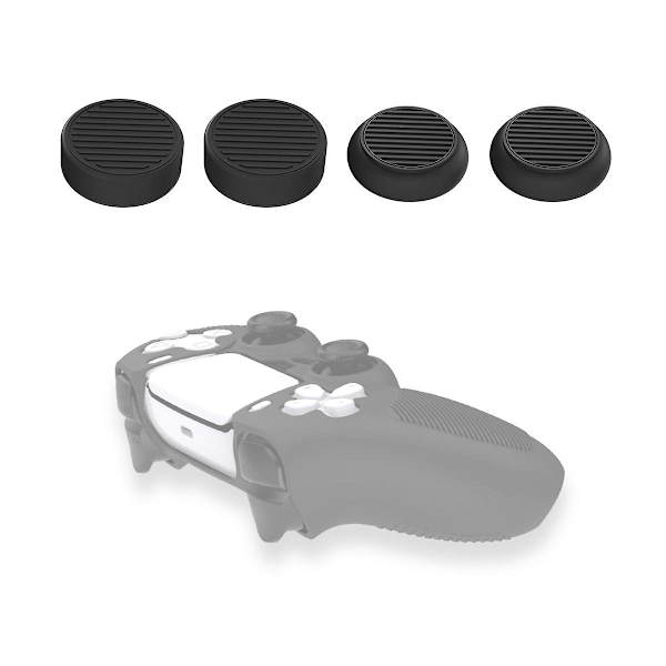 4 stk. Anti-slip Silikon Rocker Caps Dæksler Spilkonsoll Tilbehør til Sony PS5 Controller/Amazo