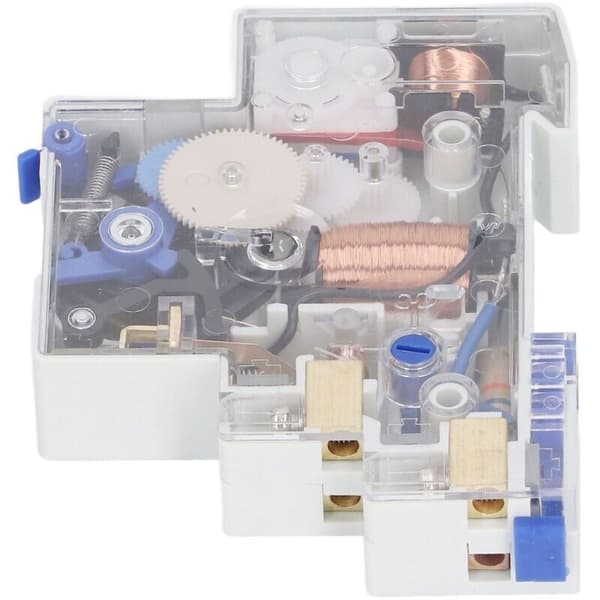 Mekanisk timer, 1 til 7 minutter. Tidsstyringskontakt. 230V AC timer-controller til lysopvarmning.