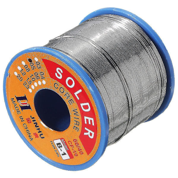 400g 60/40 Tin Lead Solder Flux Wire Rosin Core Soldering Roll, 0.8mm-m.1252
