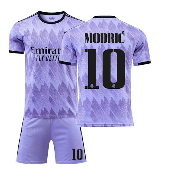 2223 Real Madrid hjemme- og bortedrakt nr. 7 Mbappe drakt 9 Benzema nr. 10 utenlandsk handel fotballuniform dress K No.10 20