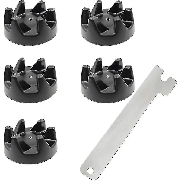 5 stk Miksers Gummiskobling Gear Clutch med Fjerning Verktøy kompatibel med Kitchenaid 9704230