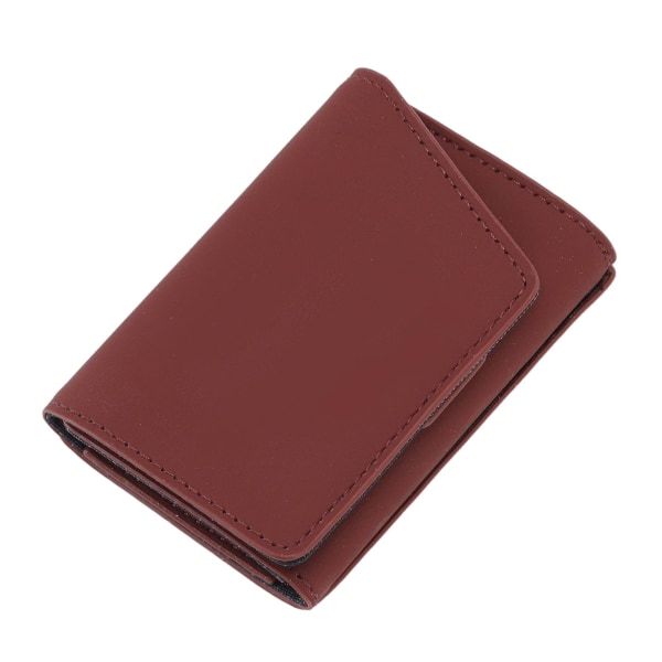 Anti-tyveri kort sveip lommebok lommebok automatisk kortutkast multikortspor kortholder Grey
