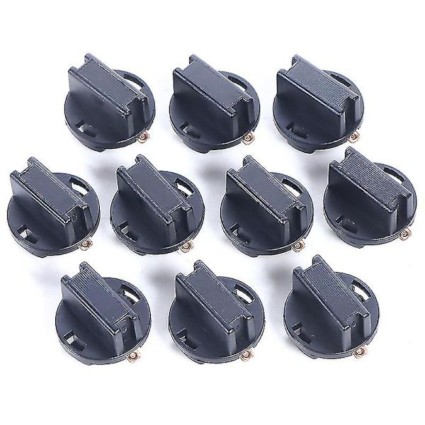 10 stk T10 Sokkel Instrumentbræt Sokkel T10 W5w 168 192 194 Twist Lock Kilebaser Lampe Dash Pære Stik Automotivos