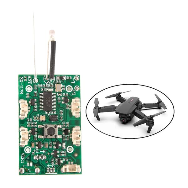 E88 Pro Drone Reservedeler Reservedeler Tilbehør Kretskort