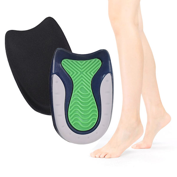 Shock-absorbing & Comfortable Heel Inserts Green
