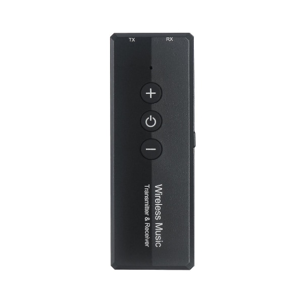 Bluetooth 5.0-sändarmottagare 3-i-1 (1 stycke, svart)