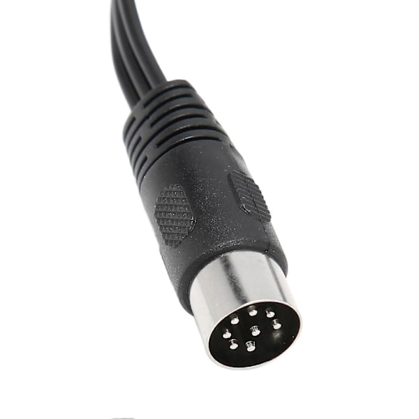 Din 8-stifts hane till 3 RCA hane-kabel Din 8-stifts till 3 RCA ljudadapterkabel för stereoutrustning 3m