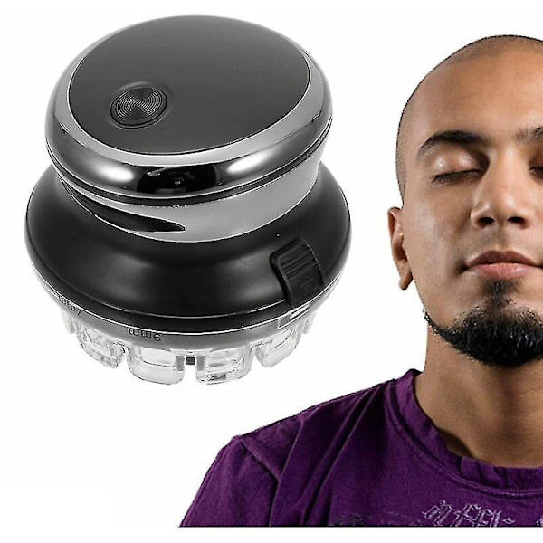 Bærbar elektrisk hårklipper 360 rotasjon hårklipper maskin for menn barbering glatt hode vanntett Ipx6 1500mah