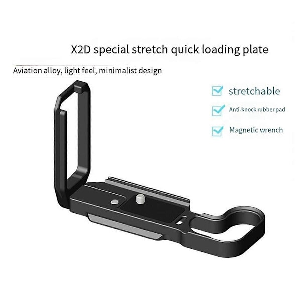 For Hasselblad X2D Spesial Hurtigutløserplate L Plate Håndtak