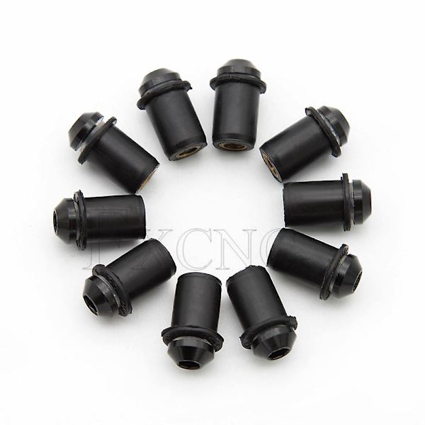 10 stk. 5mm forrude vindskærm bolt skrue sæt til Yamaha Fz1 Fz6r Fz6n Fazer 600 Fz8 Fz1 Fz1000 Fzs600 Fz07 Fz09 Mt07 Mt09