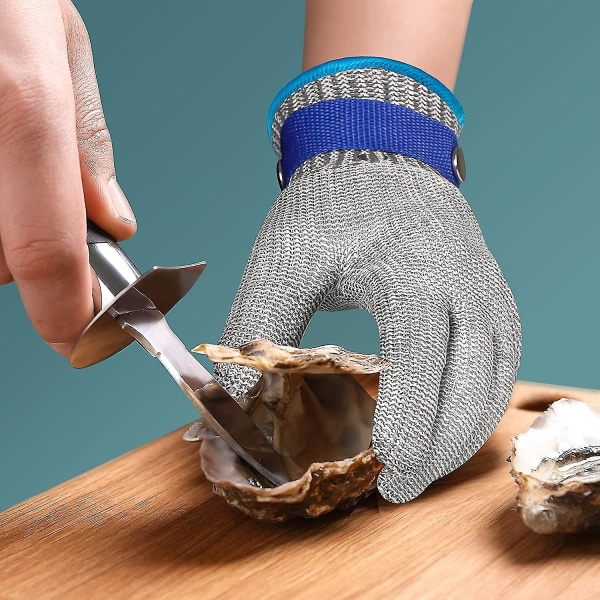 anti-cut metall handskar kapning och fällning motorsåg använder arbetarskydd handskydd