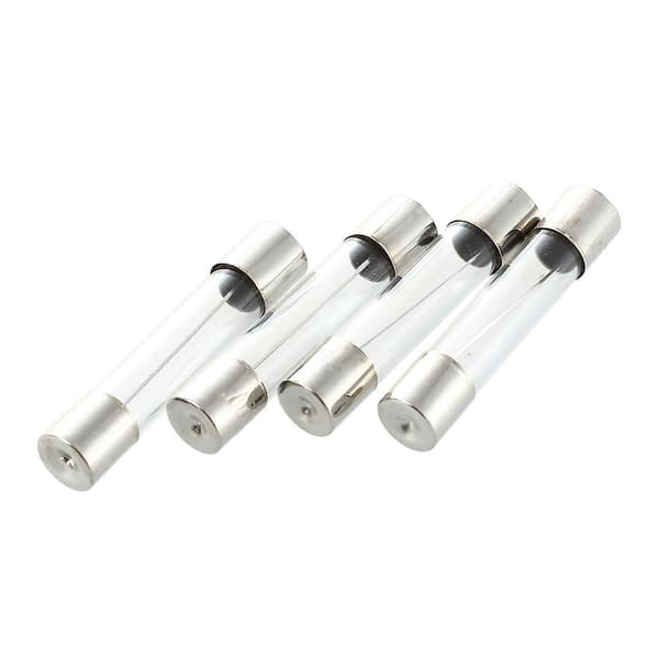 10 st snabba säkringar av glasrör 6x30mm 250V 10A