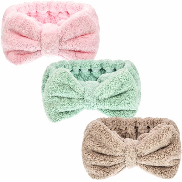 3-pack of facial cleanser headbands  YIY  SMCS.9.27