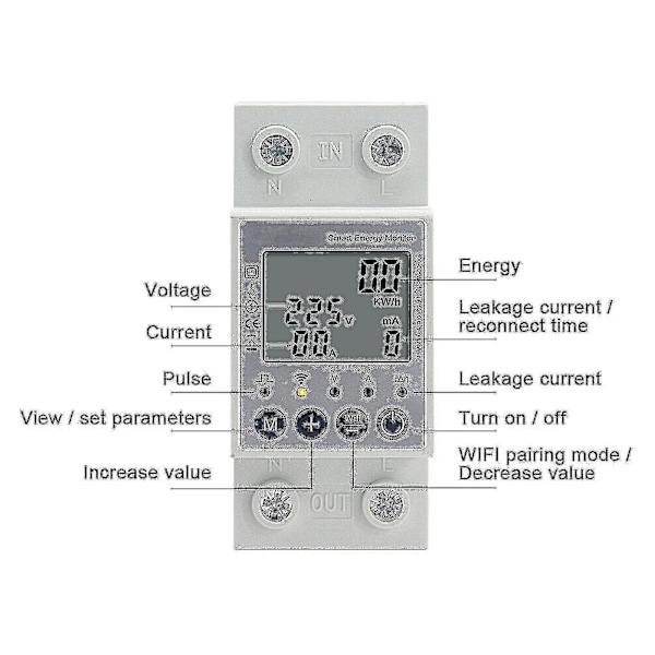 63a Wifi Smart Energimåler