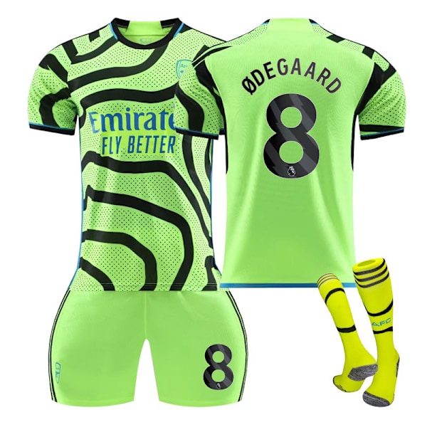 2324 Arsenal vieras vihreä aikuisten lasten harjoituspuku jersey urheiluasu jalkapallo NO.8 28