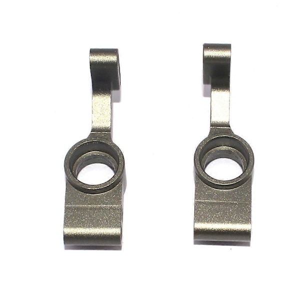 2 st metall bakaxel sätesnav bärare 7189 för -10 DBX10 10421-S 10423-S 10427-S 1/10 RC bil uppgradering