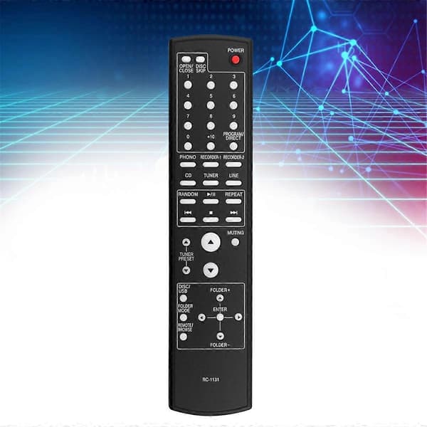 Erstatningsfjernkontroll RC-1131 for AV-receiver effektforsterkerkontroller