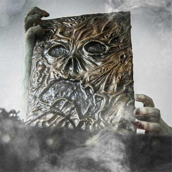 Necronomicon Döda Necronomicon Dödsboken Spellbook Läder Hårdpärm Necronomicon Journal Sp