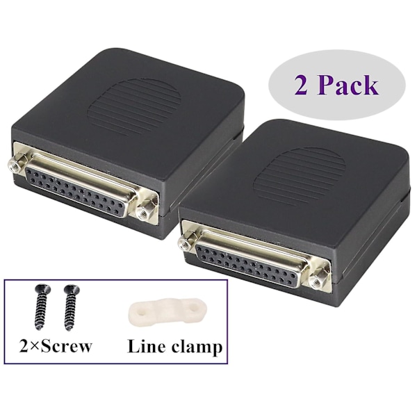 DB25 Hun Breakout Board Connector DB25 Lang Bolte 2 Række Hun 25-bens Loddefri Serial Port Adapter til Terminal Connector Skilt