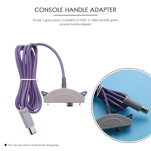 1,8 m Spillkoblingskabel Tilkoblingsledning Adapter Kompatibel Game Boy Advance Til Eller Sp Til Adapterkabel-dt