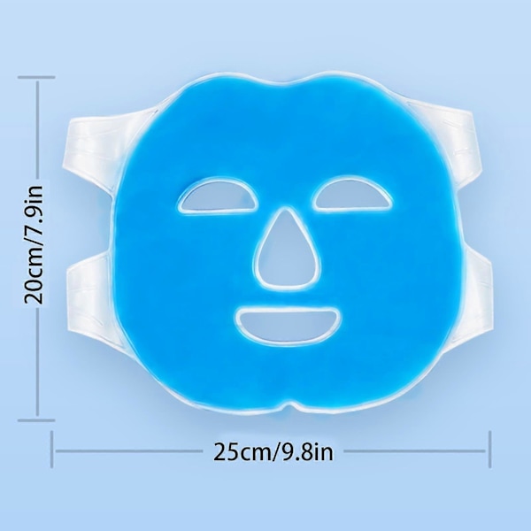 Ismask: mjuk kylklamp, fysisk kall kompress efter solexponering, 200 ml.