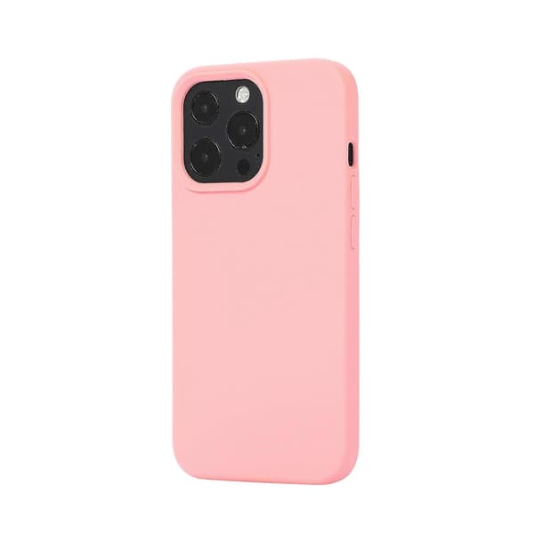 Flytande silikonfodral för iPhone 14 Pro (Vit)