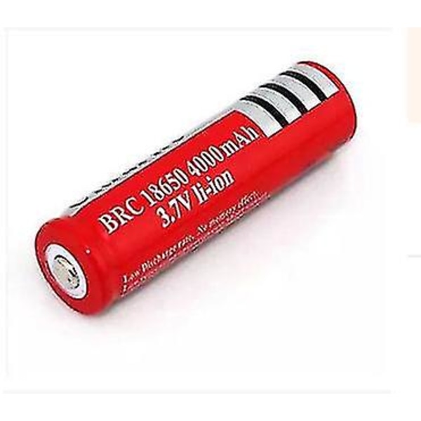 18650 litiumbatteri med stor kapasitet, oppladbart batteri 4000 mah 3,7v oppladbart batteri Lite viftebatteri