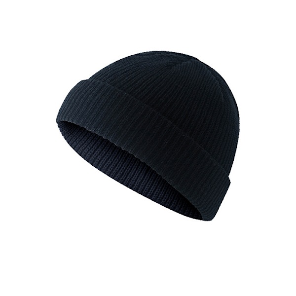 Vinter Unisex Strikket Hue - Sort