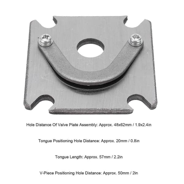 Ventilplade 48x62mm 1/2.5/3/4p Pakning Udskiftning Hardware Tilbehør Til Luftkompressor