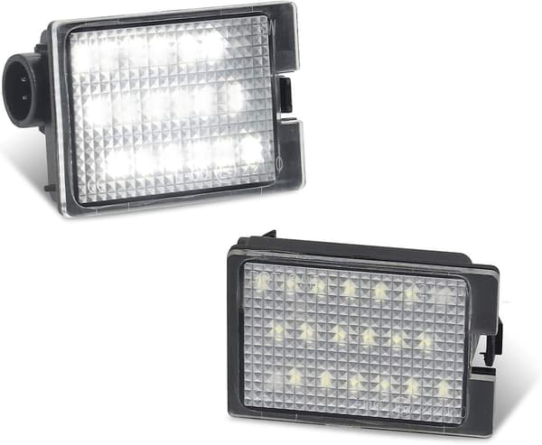 For 2014-2021 Dodge Durango 6000K Hvid LED Nummerpladelys Sæt