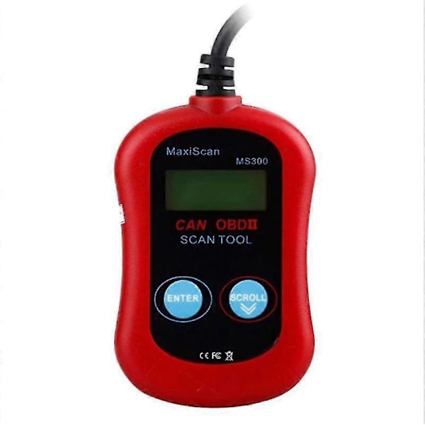 Autel Al301 OBD2 Diagnostikverktyg, Felkodsläsare, Diagnosverktyg, Scanner för Alla Fordon